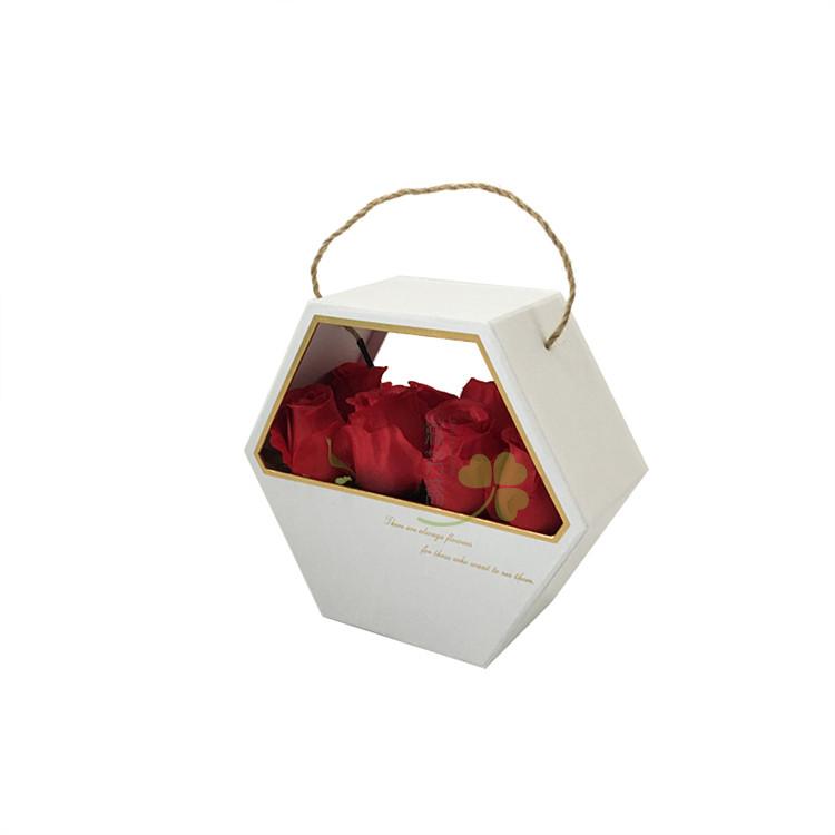 hexagon paper box