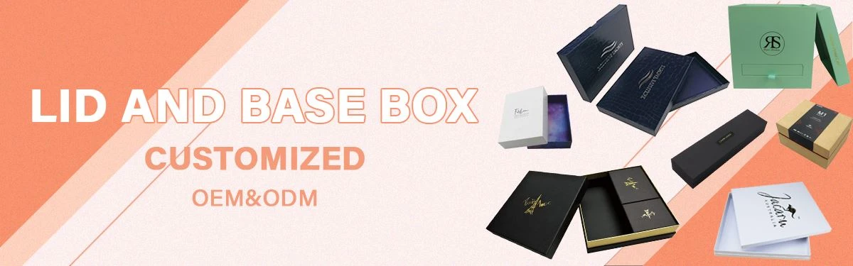 custom lid and base gift box