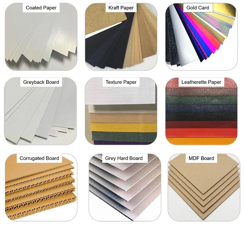 different paper material