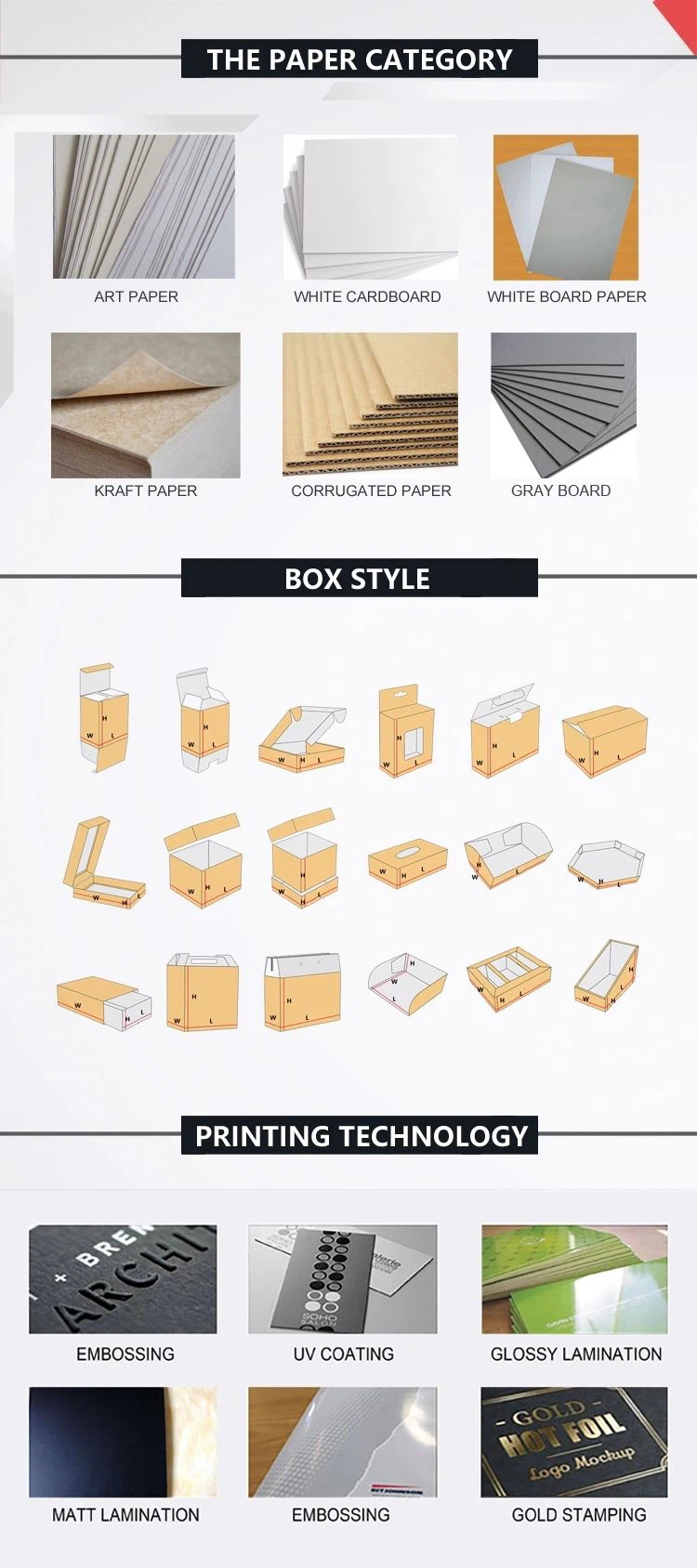 custom soft paper box