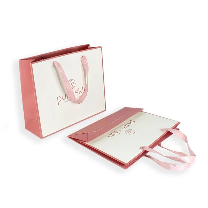 Custom Printed Paper Shopping Bags high quality
