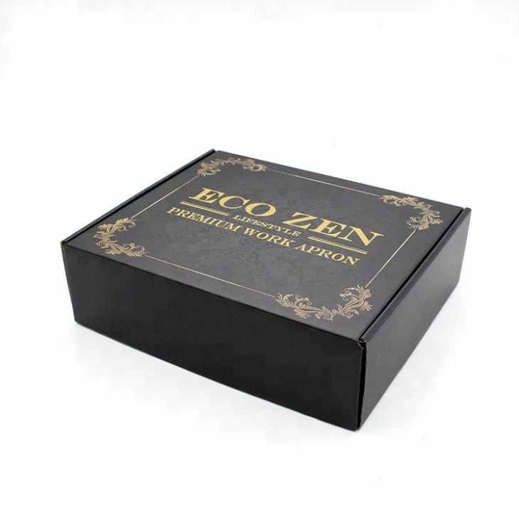 Custom Shipping Mailers Black Box For Garments