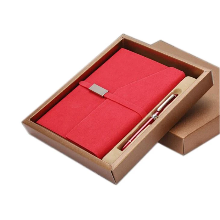 Notebook With Pen For Business Meeting